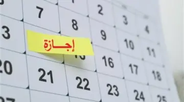 جدول الإجازات الرسمية 2026.. 11 يوماً متبقية تبدأ بـ شم النسيم وتنتهي بـ 6 أكتوبر